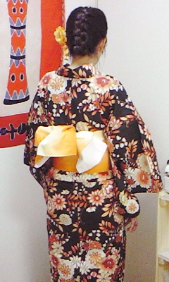 浴衣着付け