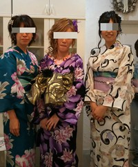 天神祭 浴衣着付け