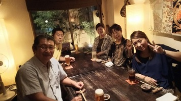 花火大会浴衣着付け＆誕生日食事会