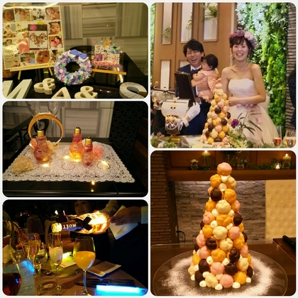 結婚披露パーティ