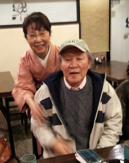 恩師との会食